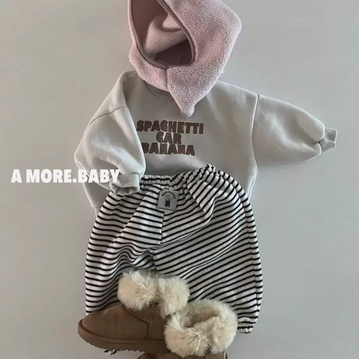 A More - Korean Baby Fashion - #babygirlfashion - Banana Sweatshirt - 3