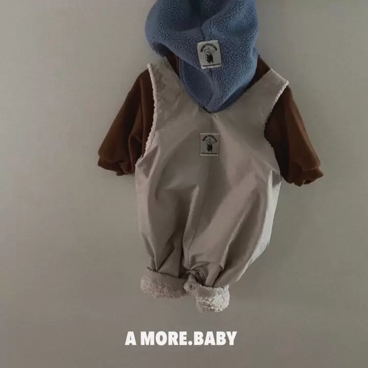 A More - Korean Baby Fashion - #babyoutfit - An Butter Dungarees - 3