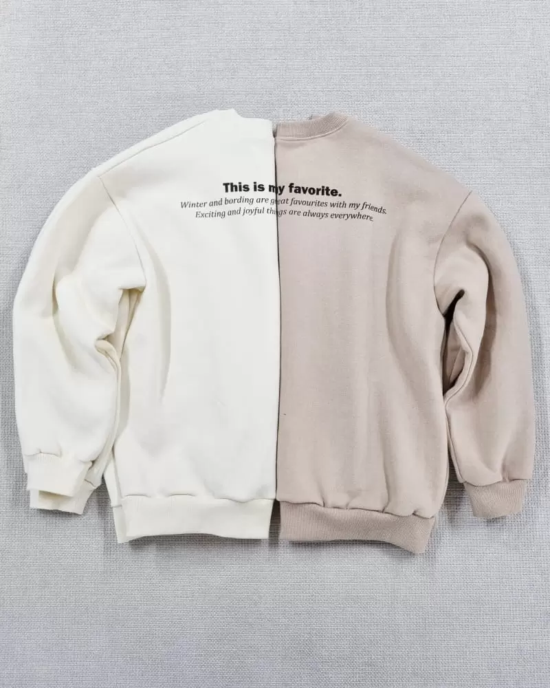Able# - Korean Children Fashion - #childrensboutique - Padding Boy Sweatshirt - 6