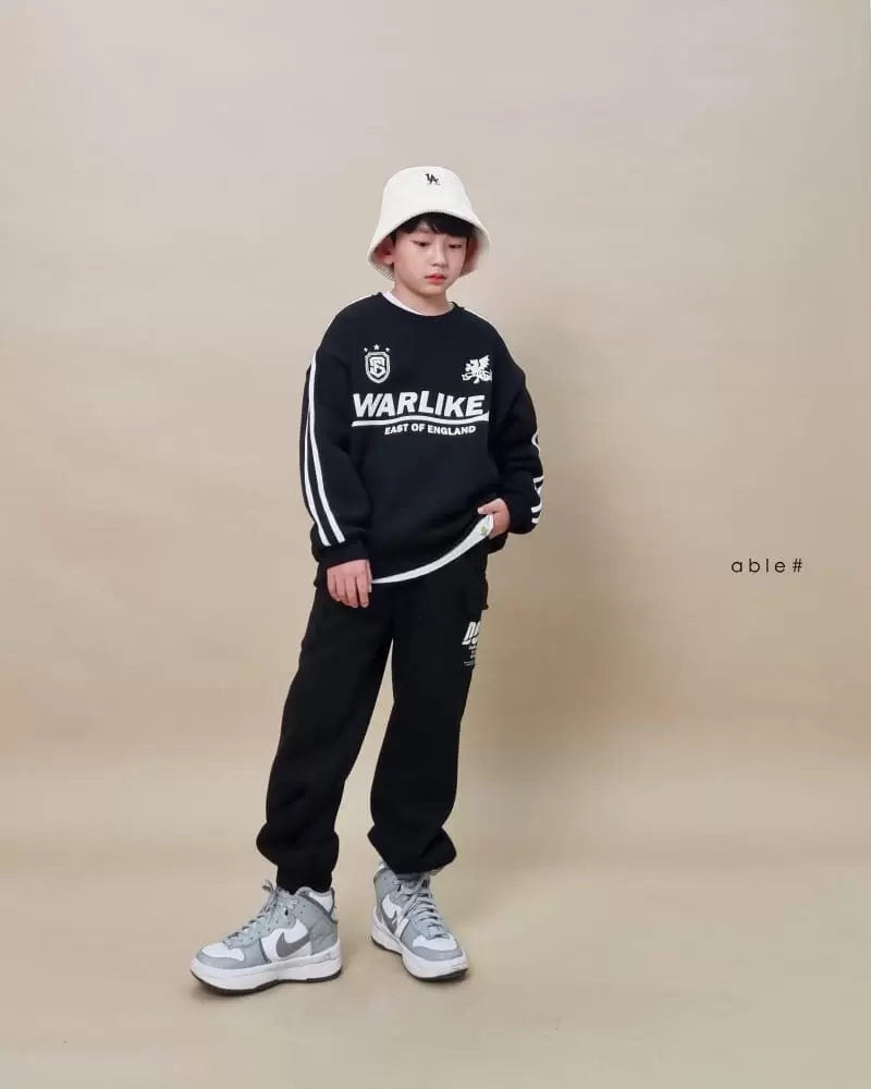 Able# - Korean Children Fashion - #designkidswear - Dun Cargo Jogger Pants - 3