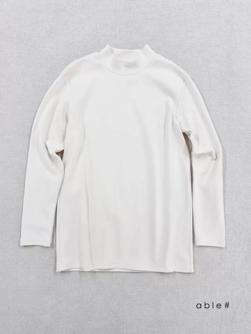 Able# - Korean Children Fashion - #discoveringself - Cozy Half Turtleneck Tee