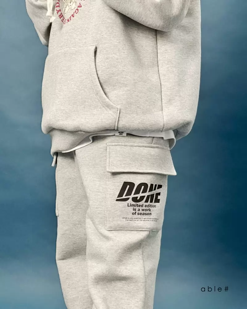 Able# - Korean Children Fashion - #kidsstore - Dun Cargo Jogger Pants - 7