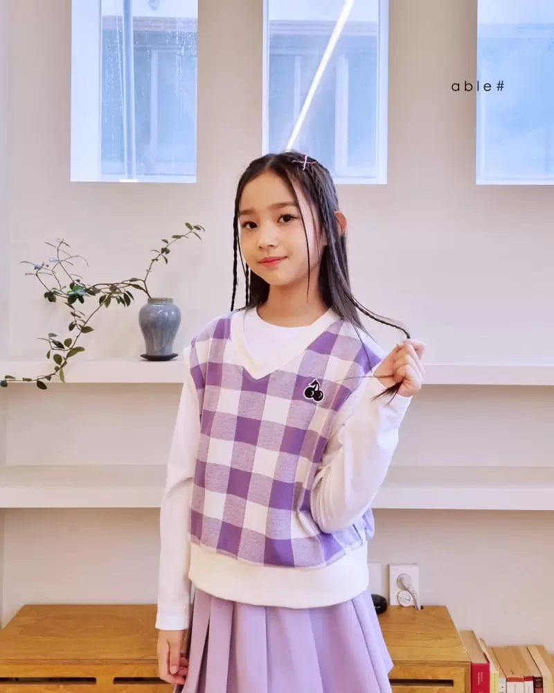 Able# - Korean Children Fashion - #kidzfashiontrend - Basic Tee - 3