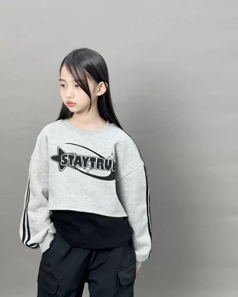 Able# - Korean Children Fashion - #magicofchildhood - Star Layered Tee - 5