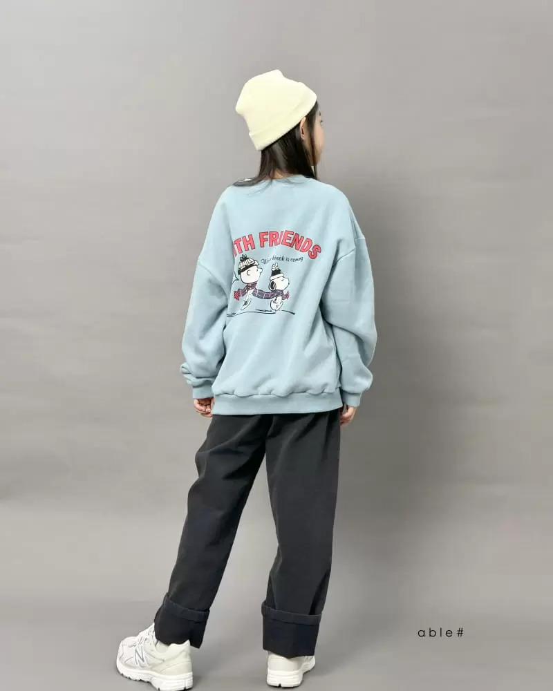 Able# - Korean Children Fashion - #magicofchildhood - Fleece Patch C Pants - 8