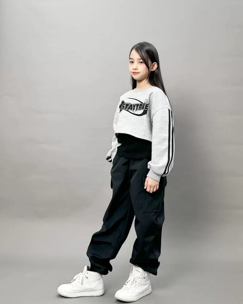 Able# - Korean Children Fashion - #minifashionista - Star Layered Tee - 6
