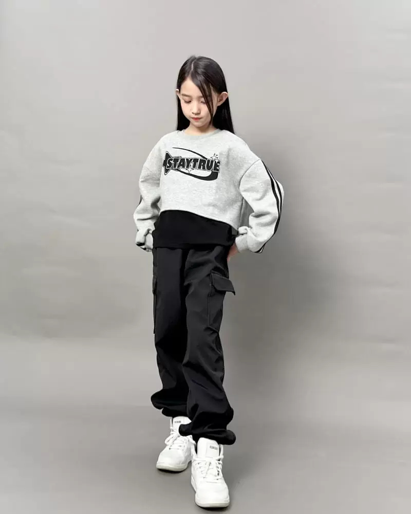 Able# - Korean Children Fashion - #prettylittlegirls - Star Layered Tee - 7