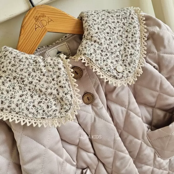 Aida - Korean Children Fashion - #childofig - Paisley Dia Coat - 9