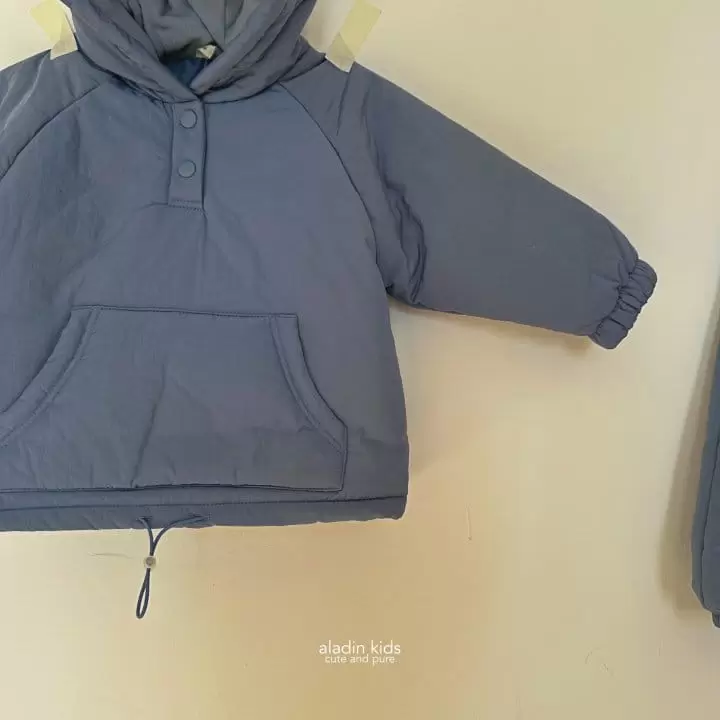 Aladin - Korean Children Fashion - #kidzfashiontrend - Mod Blue Skiwear Top - 4