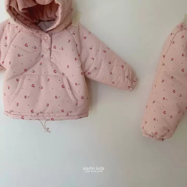 Aladin - Korean Children Fashion - #fashionkids - Flower Skiwear Bottom