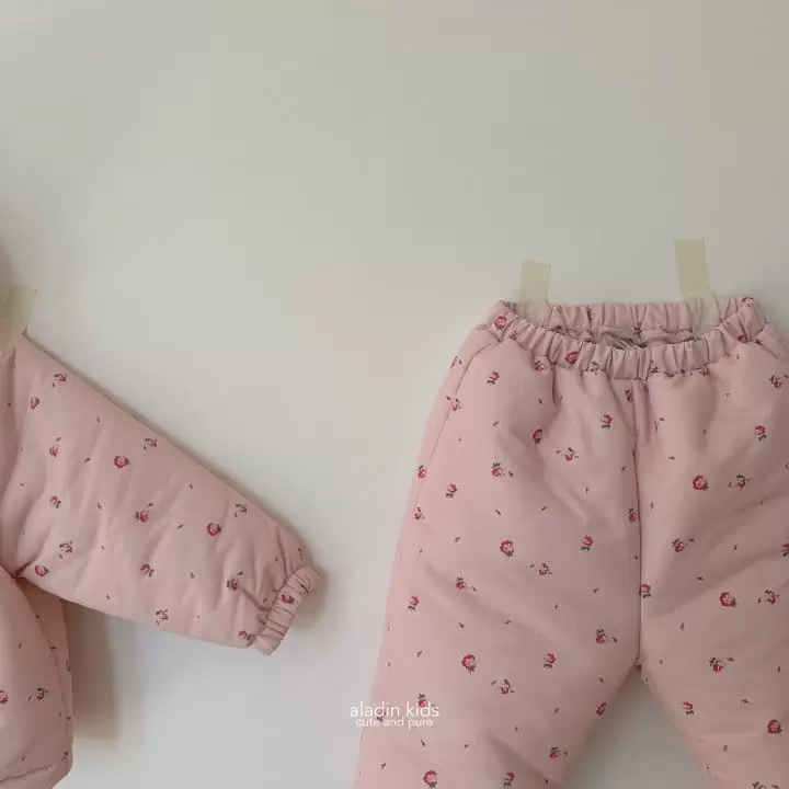 Aladin - Korean Children Fashion - #kidsstore - Flower Skiwear Bottom - 3