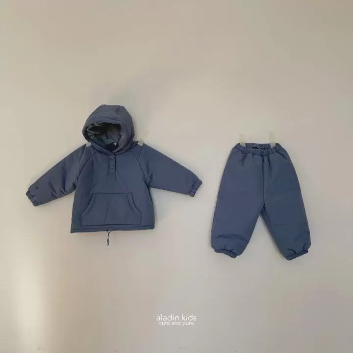 Aladin - Korean Children Fashion - #kidsstore - Mod Blue Skiwear Bottom