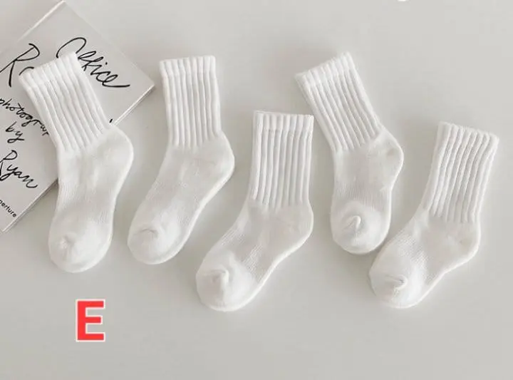 Ante j - Korean Children Fashion - #childofig - Fleece 616 Heavy Color Socks - 6