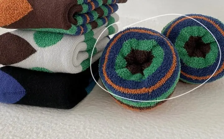 Ante j - Korean Children Fashion - #stylishchildhood - Fleece 570 Energy Socks - 4