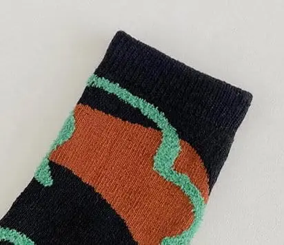 Ante j - Korean Children Fashion - #designkidswear - Fleece 574 Routine Socks - 4