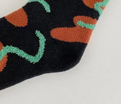 Ante j - Korean Children Fashion - #fashionkids - Fleece 574 Routine Socks - 5