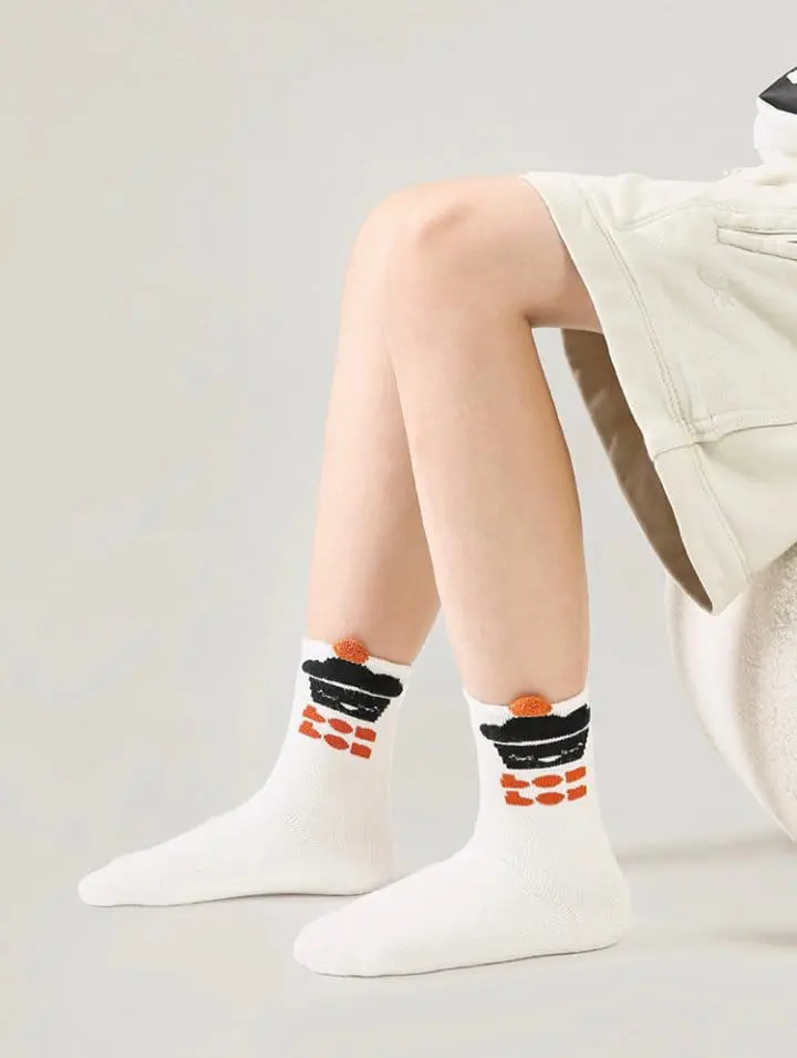 Ante j - Korean Children Fashion - #kidzfashiontrend - Fleece 571 BonBon Socks - 10