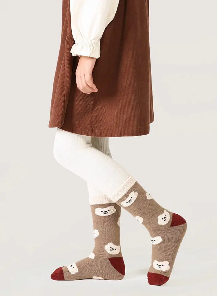 Ante j - Korean Children Fashion - #minifashionista - Fleece 576 Bear and Dog - 9
