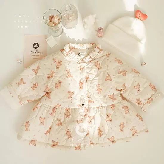 Arim Closet - Korean Baby Fashion - #babyfashion - Cute BearC Baby Outer