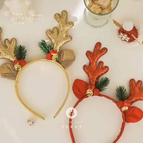 Arim Closet - Korean Children Fashion - #childrensboutique - Christmas Bling Hairband