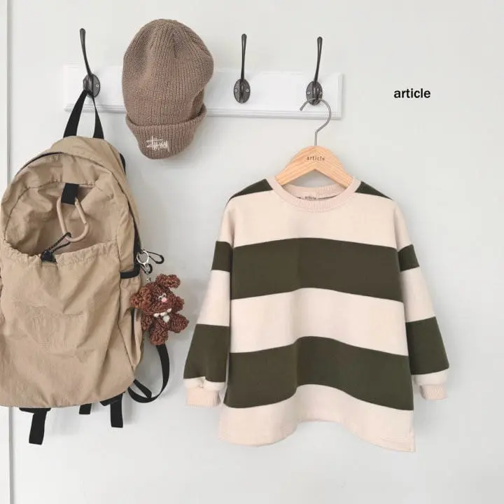Article - Korean Children Fashion - #stylishchildhood - Fleece ST Box Tee - 4