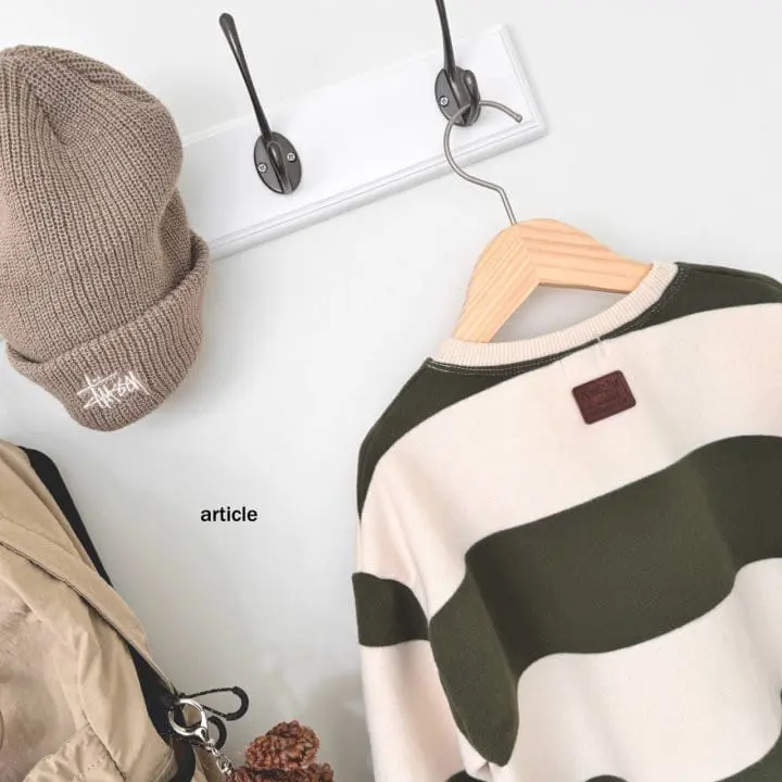 Article - Korean Children Fashion - #childrensboutique - Fleece ST Box Tee - 5