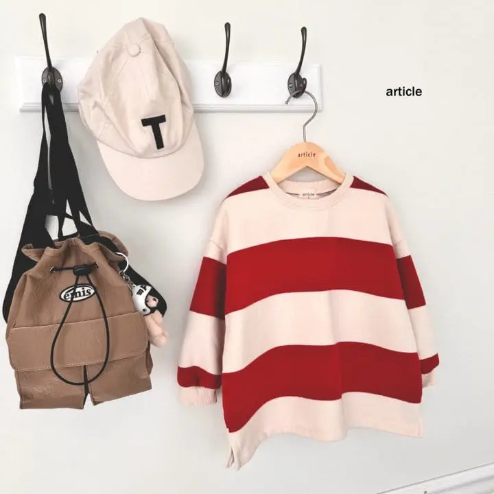 Article - Korean Children Fashion - #designkidswear - Fleece ST Box Tee - 6