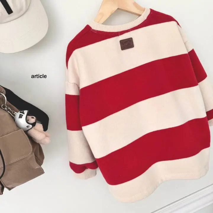 Article - Korean Children Fashion - #discoveringself - Fleece ST Box Tee - 7