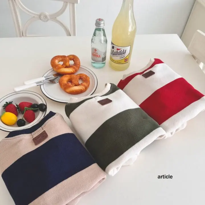 Article - Korean Children Fashion - #fashionkids - Fleece ST Box Tee - 8