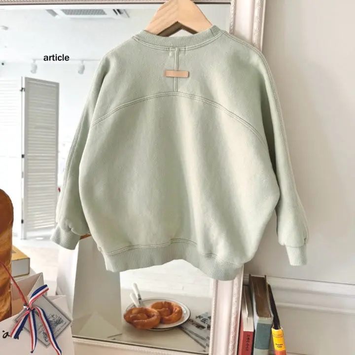 Article - Korean Children Fashion - #prettylittlegirls - L Ring Stitch Sweatshirt - 10