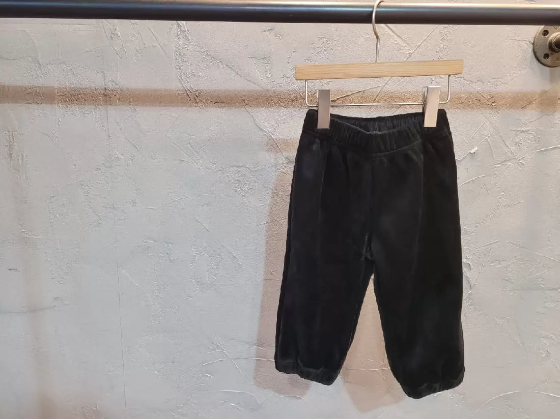 Atree - Korean Children Fashion - #designkidswear - Honey Velour Gojaengi Pants - 6