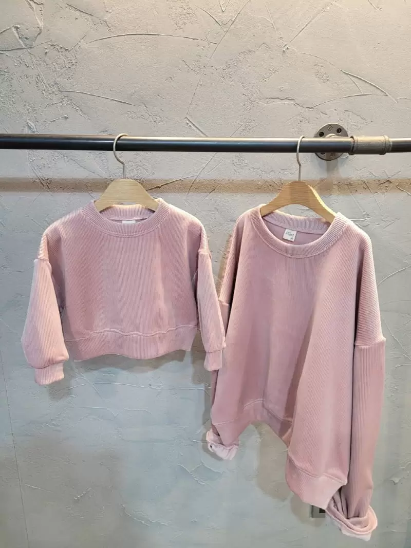 Atree - Korean Children Fashion - #littlefashionista - Honey Velour Sweatshirt - 7