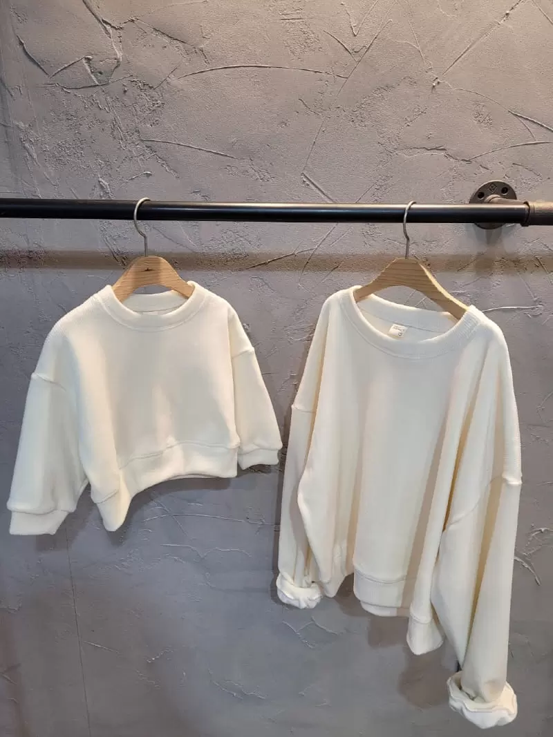 Atree - Korean Children Fashion - #minifashionista - Honey Velour Sweatshirt - 9