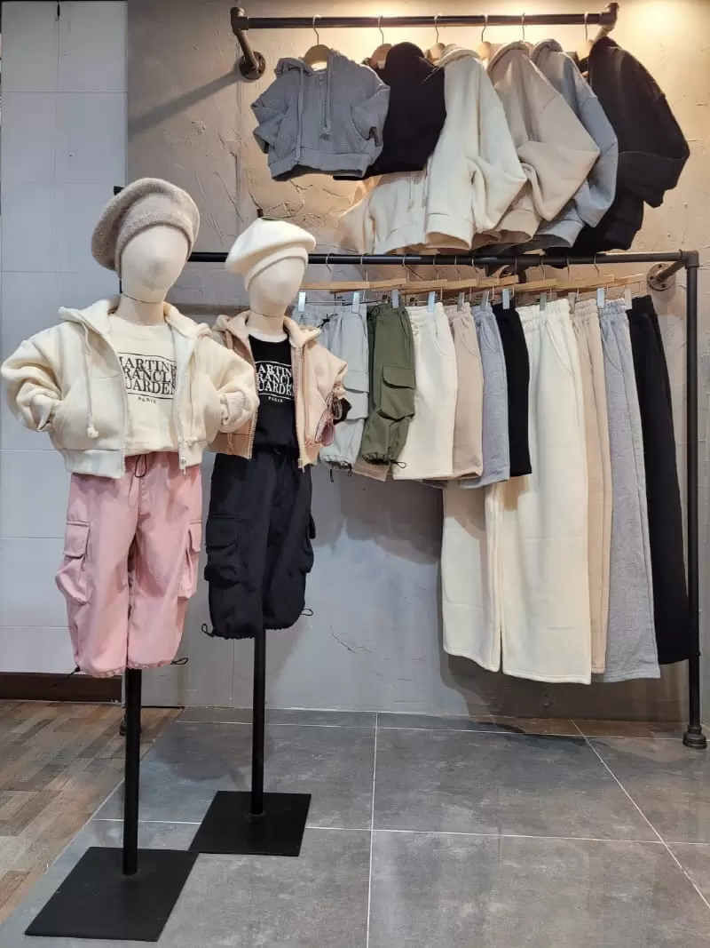 Atree - Korean Children Fashion - #prettylittlegirls - Banding Cargo Pants - 4
