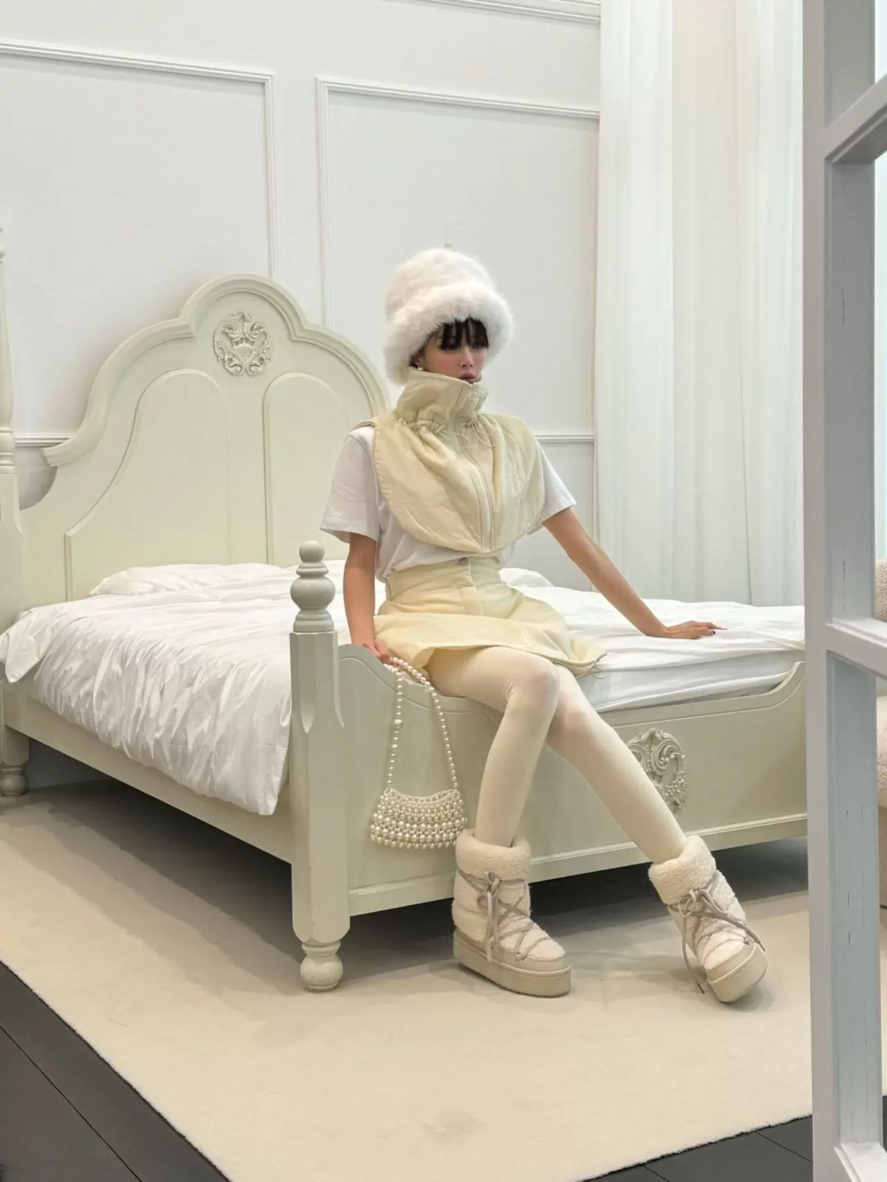 Auver_Fit - Korean Women Fashion - #momslook - Padding Balloon Mini Skirt - 8