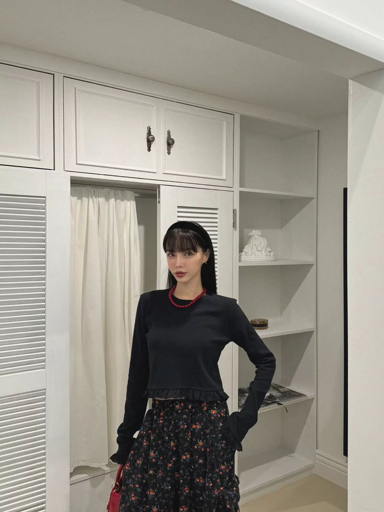 Auver_Fit - Korean Women Fashion - #thelittlethings - Lace Crop Tee - 11