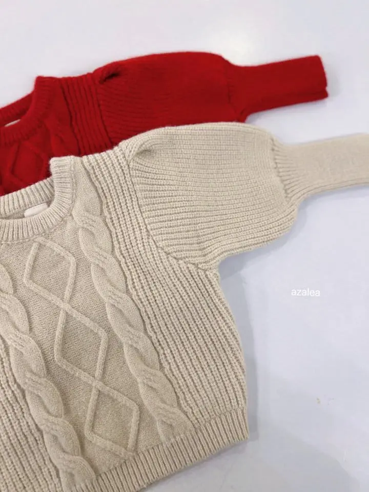 Azalea - Korean Children Fashion - #magicofchildhood - Puff Knit - 8