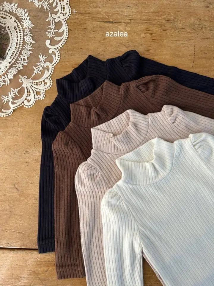 Azalea - Korean Children Fashion - #minifashionista - Mozzi Turtleneck Tee