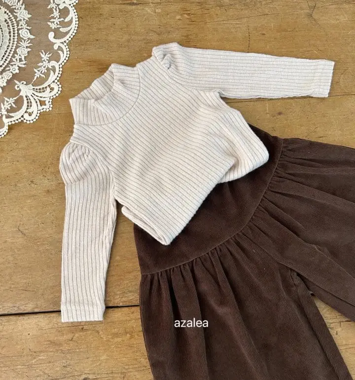 Azalea - Korean Children Fashion - #prettylittlegirls - Mozzi Turtleneck Tee - 2