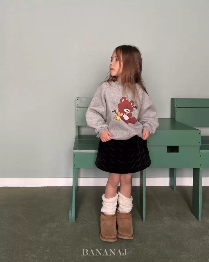 Banana J - Korean Children Fashion - #childrensboutique - Teddy Sweatshirt - 11