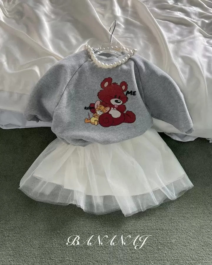 Banana J - Korean Children Fashion - #kidzfashiontrend - Teddy Sweatshirt