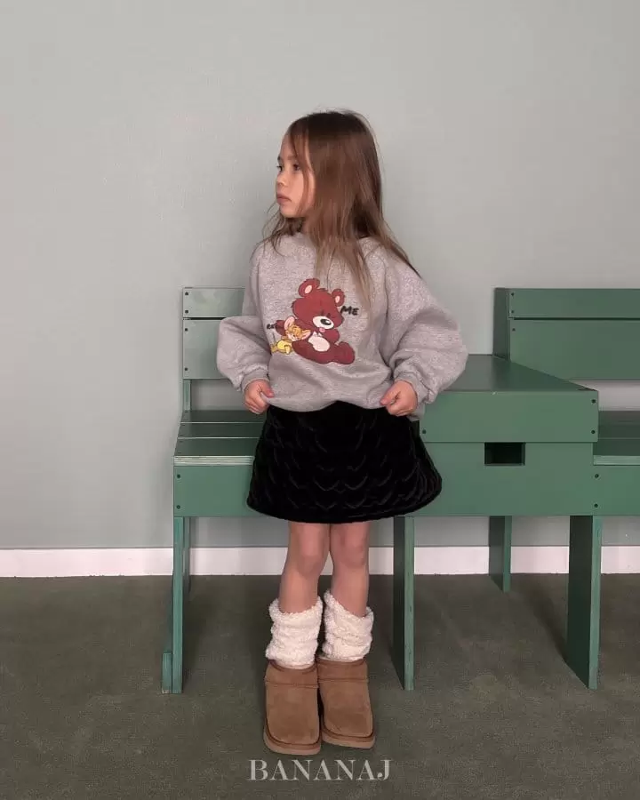 Banana J - Korean Children Fashion - #littlefashionista - Heart Quiltied Skirt - 6