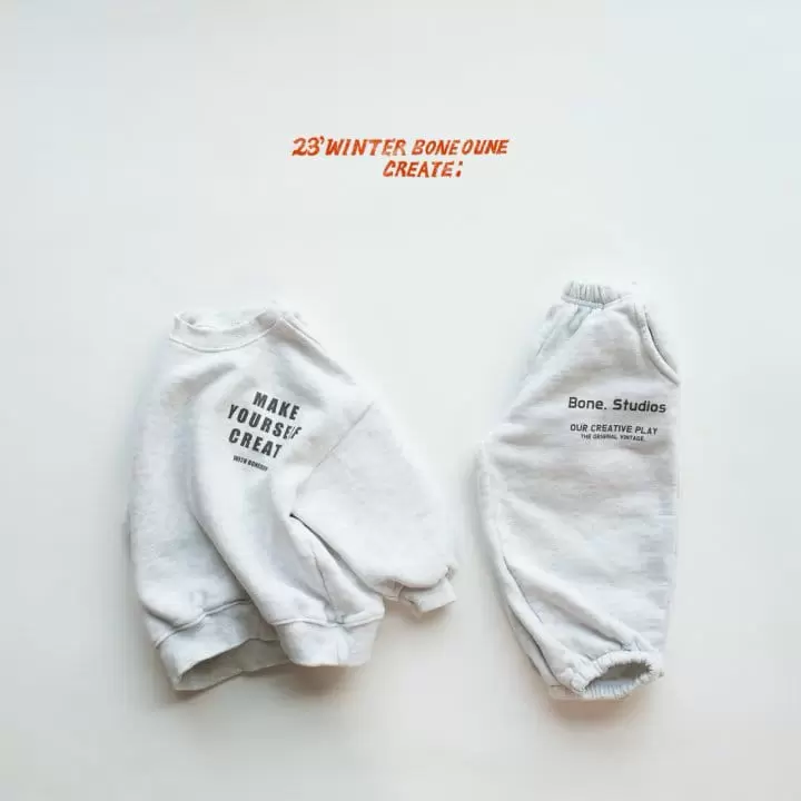 Boneoune - Korean Children Fashion - #Kfashion4kids - Bone Stu Jogger Pants - 8