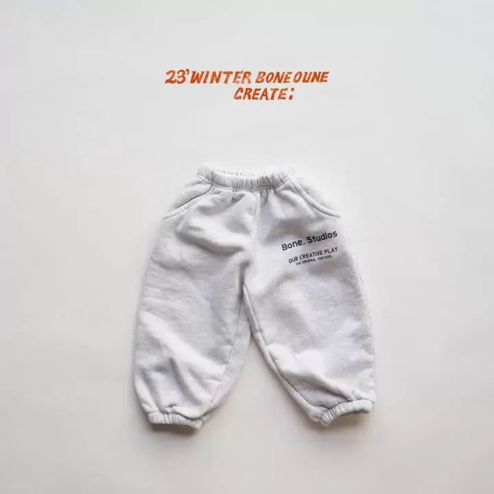 Boneoune - Korean Children Fashion - #discoveringself - Bone Stu Jogger Pants - 3