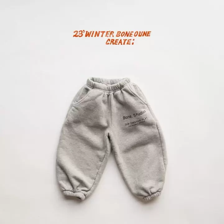Boneoune - Korean Children Fashion - #discoveringself - Bone Stu Jogger Pants - 4