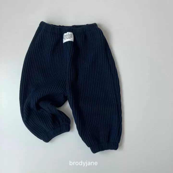 Brody Jane - Korean Children Fashion - #Kfashion4kids - Rib Kint Jogger Pants - 5