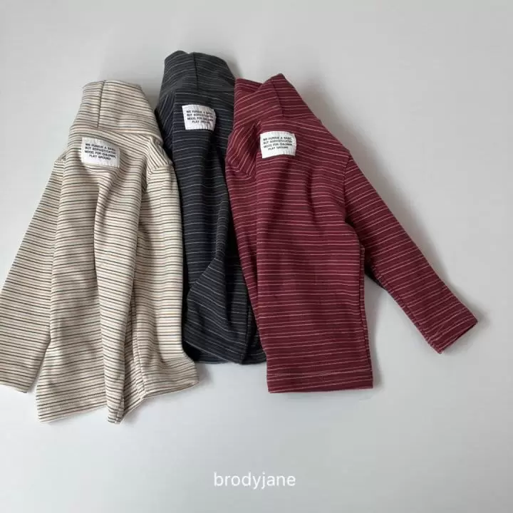 Brody Jane - Korean Children Fashion - #designkidswear - Multi St High Neck Tee - 3