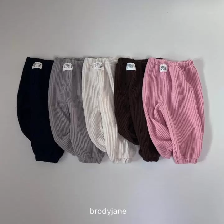 Brody Jane - Korean Children Fashion - #fashionkids - Rib Kint Jogger Pants