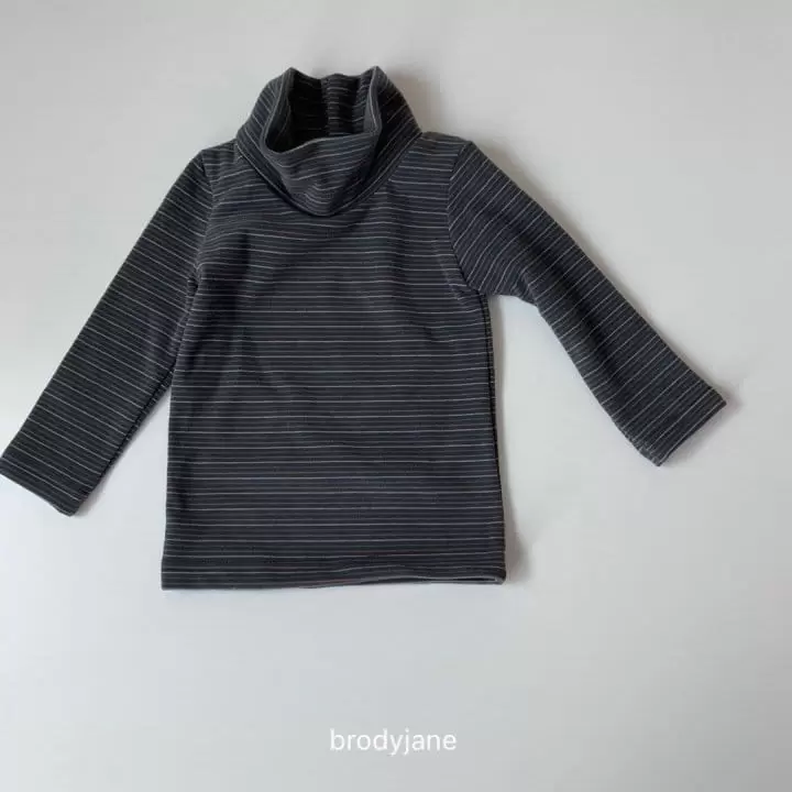 Brody Jane - Korean Children Fashion - #kidsshorts - Multi St High Neck Tee - 6