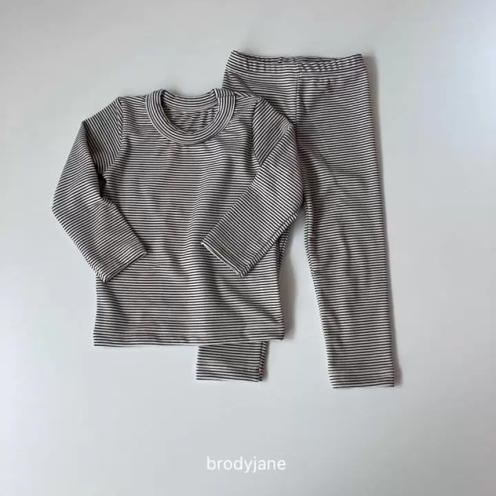 Brody Jane - Korean Children Fashion - #fashionkids - ST Warm Top Bottom Set - 4